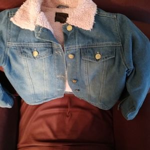 Little girls denim jacket